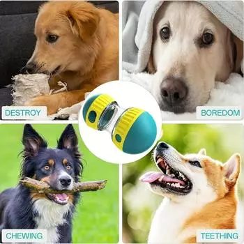 1pc Dog Puzzle Toys Adjustable Dog Treat Dispensing Interactive Dog Enrichment Toy To Keep Them Busy Food Puzzles Ball For Dogs