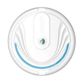 1PC Домашний робот-уборщик Интеллектуальный пылесос для уборки пола чёрный