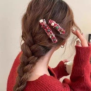 1PC Duckbill Clip New Retro Simple Bangs Clip Female Hair Clip Headdress Hauteur Cute Multi-Size