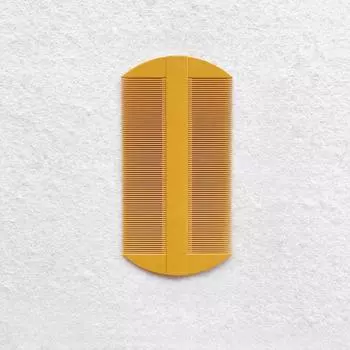 1Pc Durable Double Edged Casual Style Narrow Tooth Comb Beauty Combs Flat Brush Head Dandruff Remover