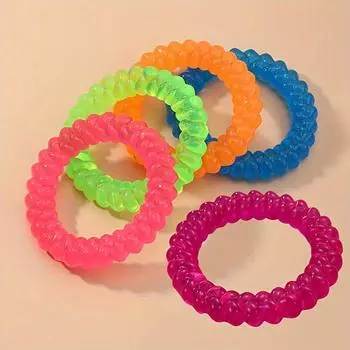 1pc Durable Mixed Color Pet Chew Toy for Aggressive Chewers - Promotes Teeth Cleaning and Healthy Chewing Habits