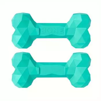 1Pc Durable Natural Rubber Non Toxic Bone Shape Dog Chew Toy,Slow Feeder For S M Size Pets Rubber Dog Chew Toys S чёрный
