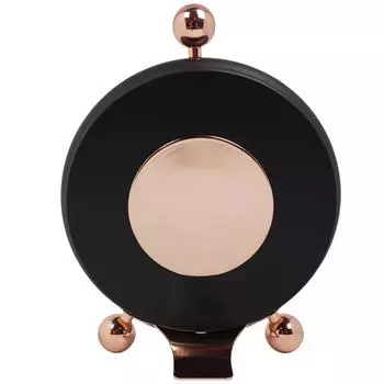 1PC European simple pointer table clock Desktop creative metal desk clock living room decoration silent quartz clock красный