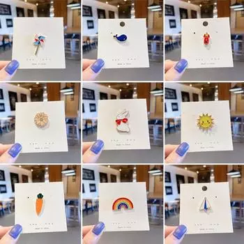 1 шт., модные аксессуары для значков, модные значки для разнообразия, мультяшная эмблема, металлические булавки, эмалированные знаки отличия