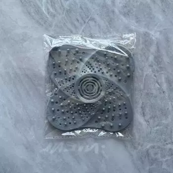 1PC Fashion Silicone Strainer Filter Kitchen Accessories Drain Covers Stopper Plug Hair Catcher белый