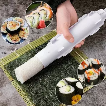 1PC Fast Sushi Manufacturing Mold, Bazooka Shape, Easy to Use, Suitable for Kitchen Tools