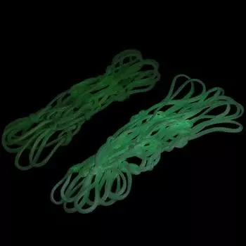1Pc Glowing Basketball Net Basketball Hoop Mesh Outdoor Trainning Luminous Net