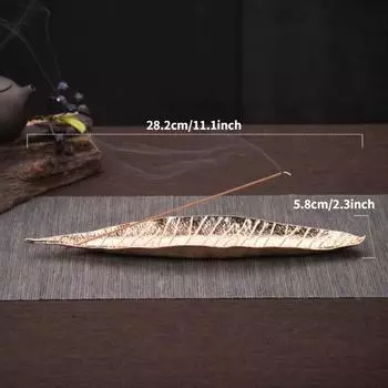 1PC Golden Luxury Line Incense Burner Household Indoor Incense Tea Room Home Indoor Decoration золотистый