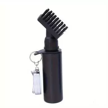 1 шт. Щетка для чистки клюшек для гольфа чёрный