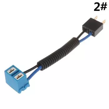 1Pc H7 2 Pin Headlight Replacement Repair Bulb Holder Connector Plug Wire Socket as the picture