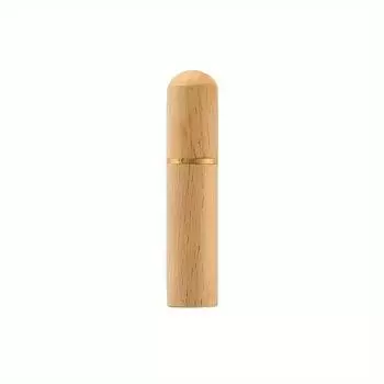 1pc Handcrafted Wooden Toothpick Holder, Portable Storage Case for Kitchen Dining Table Accessories, No Power Supply Needed, Wood Material