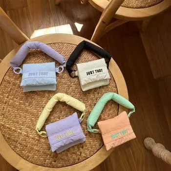 1PC Handheld Earphone Bag Cartoon Earphone Protective Bag Portable Suitable For Headphone Cases Within 7x6x2.5cm