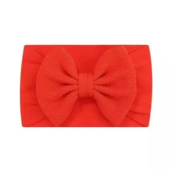 1Pc Headband Nylon Infants Toddlers Elastic Hair Band for Newborn Girl Princess Bowknot Cute Baby Hair Accessories