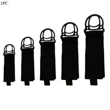 1Pc Heavy Duty Strap Adhesive Velcro Heavy Duty Strap Wire Water Pipe Finishing Storage Strap