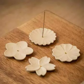 1PC Incense Thread Rack Portable Incense Holder Desktop Ornaments Home Decoration Ceramic Fragrance Holder Household Scent