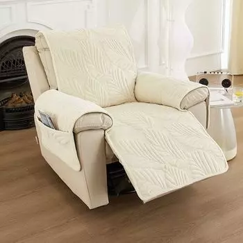 1pc Integrated Recliner Chair Cover Sofa Cover, Four Seasons Universal Recliner Slipcover Universal Anti-slip Cover for Living Room Office Home Decor 60 * 225cm