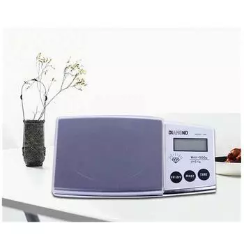 1pc jewelry precision weighing, kitchen herb weighing electronic self-closing digital diamond pocket scale