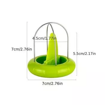 1pc Kiwi Peeler: An Easy-to-Use Splitter For Special Fruits And Kitchen Accessories зелёный