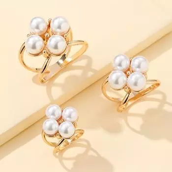 1PC Knot Buckle Geometry Brooch Pin Women Pearl Buckle Decorative Metal Fashion Scarf Buckle Rhinestone M золотой