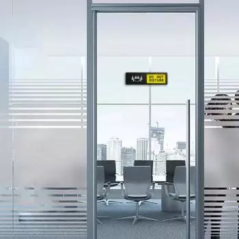 1PC конференция занята табличка стук добро пожаловать пожалуйста слайдер вывеска для офиса и конференции