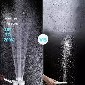 1pc LED light shower head, color temperature control light shower head, bathroom accessories, shower head