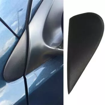 1pc Left Side Corner-Window Mirror Molding Trim for Nissan Versa Sedan 2012-2019