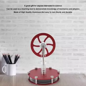 1PC Low Temperature Differential Starting, Stirling s Principle, Engine Modeling, Creative Physics Experiments красный