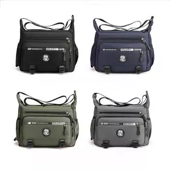 1 шт. Мужская сумка-мессенджер через плечо, маленькая сумка-слинг для работы, водонепроницаемая сумка-портфель из Оксфорда