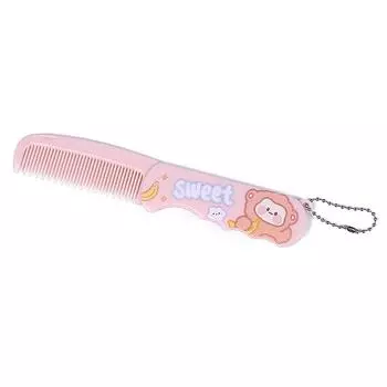 1Pc Mini Baby Girls Hair Brush Cute Cartoon Bear Hair Comb Small Portable Kids Girl Hair Brush Hair Accessories