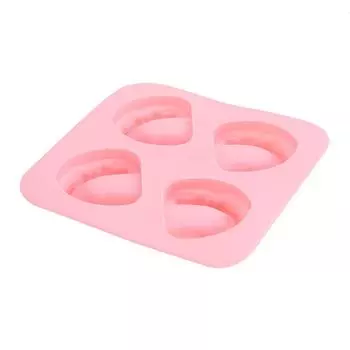 1Pc Mold Gag Gift Ice Cream Mould Dentist Seniors Father Ice Tray Funny Silicone DIY 4 Holes Denture Teeth Shaped