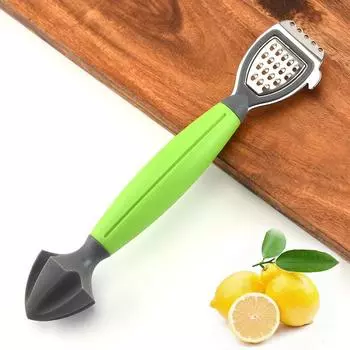 1PC Multifunctional Stainless Steel Lemon Peeler Lemon Cone Press Lemon Scraper Lemon Juicer флуоресцентный зеленый