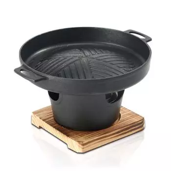 1 шт. Новая печь для барбекю, съемная японская спиртовая печь, антипригарная печь для гриля и барбекю, инструмент для жарки мяса для пикника, походная печь