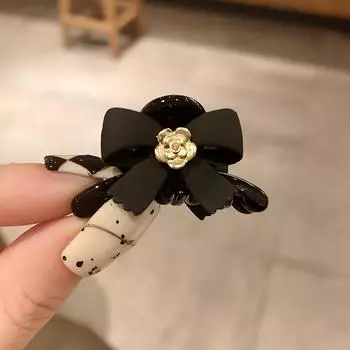 1pc New Bowknot Headpiece for Princess, Small Claw Clip, Side Bangs Hairpin for Women