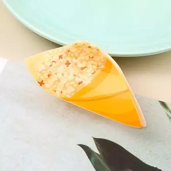 1pc New cute and personalized niche cartoon cup popcorn beverage cup fun acrylic sheet hair clip clip