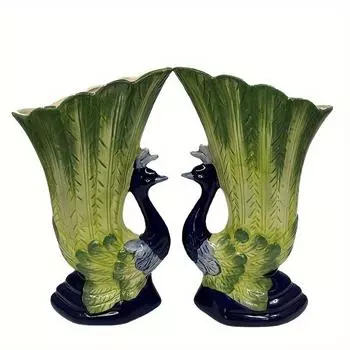 1 шт. Коктейльная чашка в форме павлина 10,14 унций Керамический бокал для вина Креативная чашка для шампанского Новинка Чашки для питья для бара, паба, клуба, ресторана, Посуда для домашнего использования 300ML