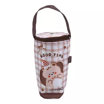 1Pc Portable Milk Tea Tote Bag Heat Preservation Bag Eco-friendly Handbag Carrying Insulated Cup Cover Cup Accessories One Size