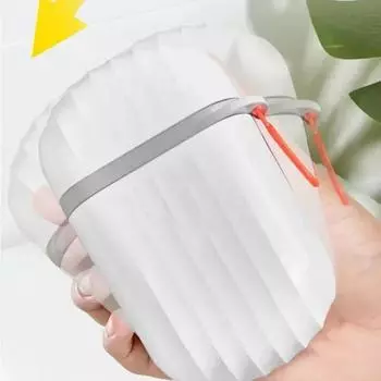 1Pc Portable Soap Dishes Sealed Storage Box Waterproof Travel Home Bathroom Soap Box Outdoor Storage Box Organizer Tray белый