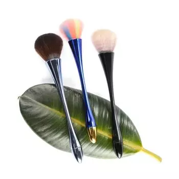 1PC Pro Макияж Пудра Кисть Кабуки Кисть Радуга Цвет Основа Кисть Пудра Кисти Инструмент для макияжа