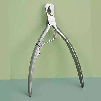 1Pc Professional Stainless Steel Pet Nail Clippers, Crescent Cut With Safety Blood Line Stop,Cat and Dog Grooming Tools