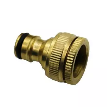 1PC Pure Brass Faucets Standard Connector Washing Machine Gun Quick Connect Fitting Pipe Connections 1/2 3/4 16mm Hose 3/4