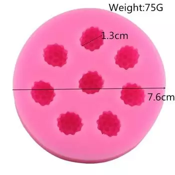 1Pc Raspberry Blueberry Silicone Mold Cake Bakeware Decorating Berry Decoration DIY Tool Molds