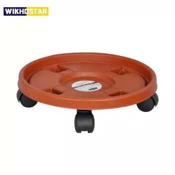 1 шт., съемная подставка для цветочного горшка с универсальным колесом, тяжелая роликовая стойка для цветочного горшка для внутреннего и наружного использования на балконе 26CM
