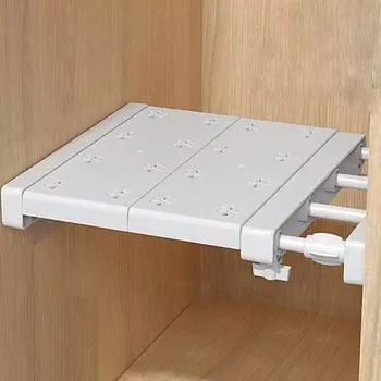 1PC Retractable Closet Dividers Closet Divider Layer Shelf Are Suitable for Closet Dorm Storage Partitions белый