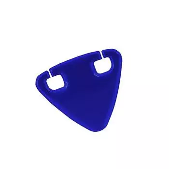 1PC Saftety Mark Bicycle Rim Frame Reflector Bicycle Reflective Stickers Secure Warning Strip Car Motorcyle Night синий