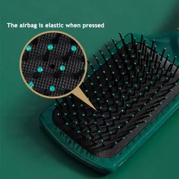 1Pc,Scalp Massage CombHairbrush Women Wet Curly Detangle HairBrush Salon Hairdressing Styling Tools 6 Style Hair Brush