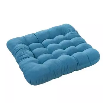 1PC Seat Cushions Thick Lounge Chair Square Polyester Solid Color Sofa Buttocks Mat Indoor Chair Cushion Office Home Decoration 40*40cm кофейный