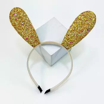 1PC Sequin Rabbit Ear Headbands Girls Party Hairbands Cute Glitter Rabbit Ear Hairband Headbands Kids Party Hair Accessories