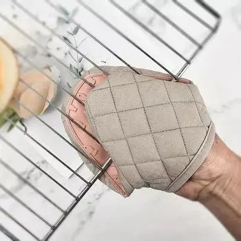 1PC Silicone High Temperature Oven Mitt Kitchen Hot Hand Clip Oven Mitt Microwave Handheld Warm Glove Clip Oven Mitts