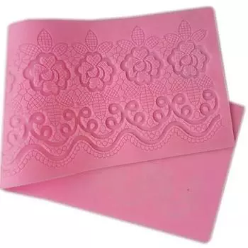 1Pc Silicone Lace Mat Banana Leaf Cake Mold 3D Craft Sugar Embossed Decorating Mould Baking Tool лист