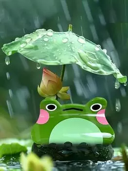 1pc Simulated animal gripper acrylic material frog hair clip daily ponytail clip holiday party headpiece hair accessory